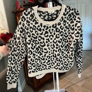 Leopard Print Sweater